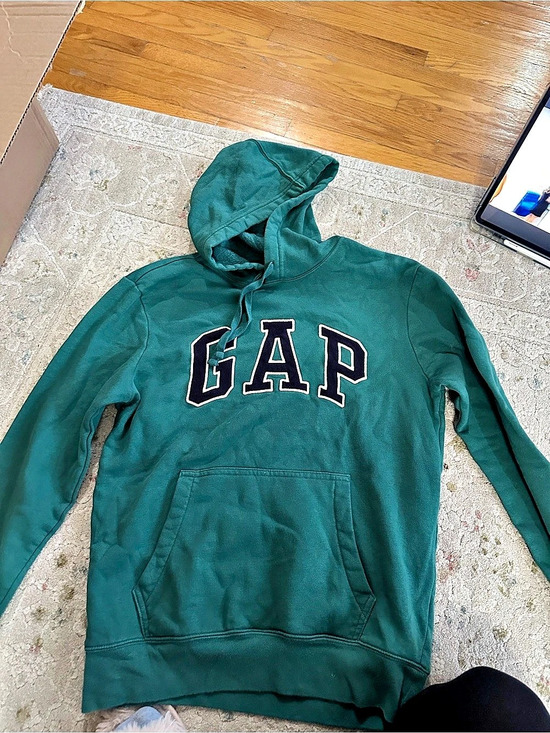 GAP Other - GAP VintageSoft Arch Logo Hoodie Green
